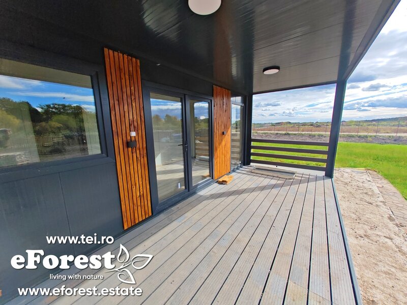 Crevedia, loturi de casa langa padure, eForest